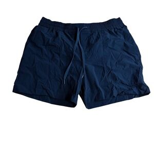 Lululemon Mens XL Training Shorts Athletic Running Workout Blue
